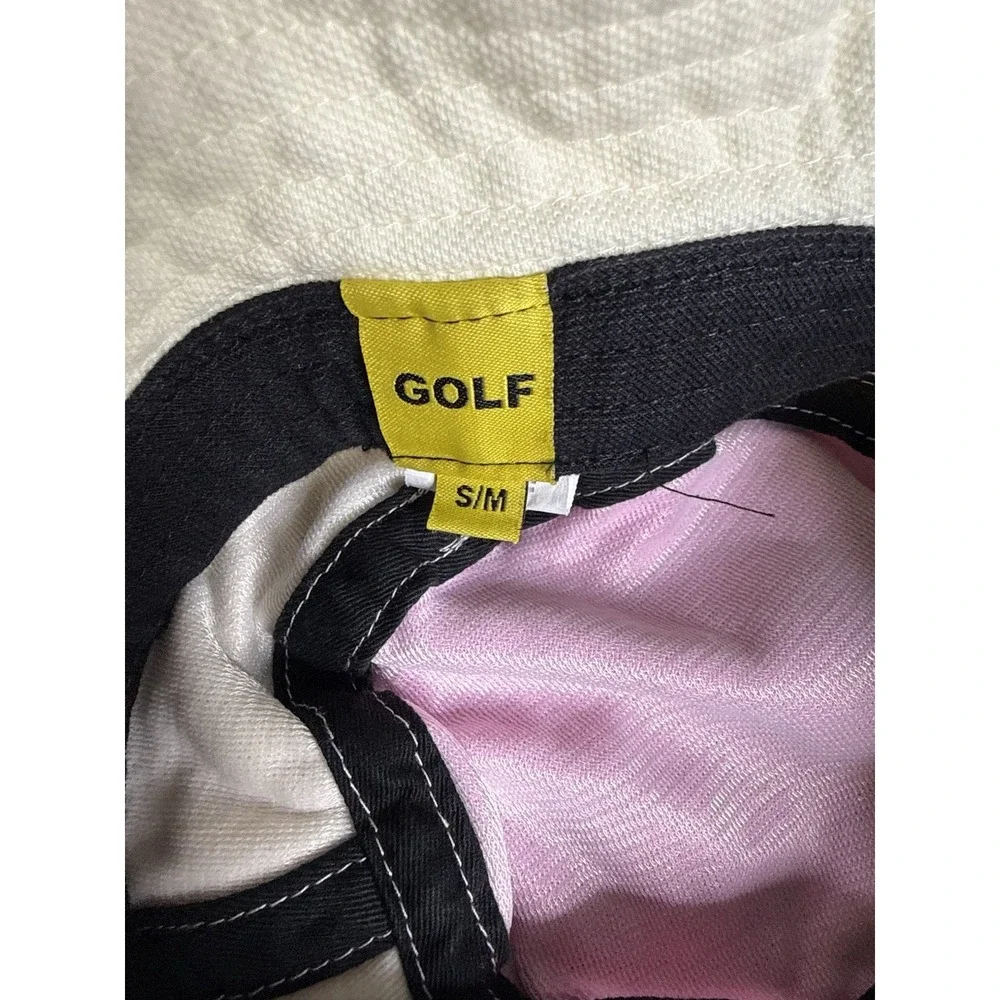 golfwang tripanel pink and green melting icecream bucket hat Sz Small 2021